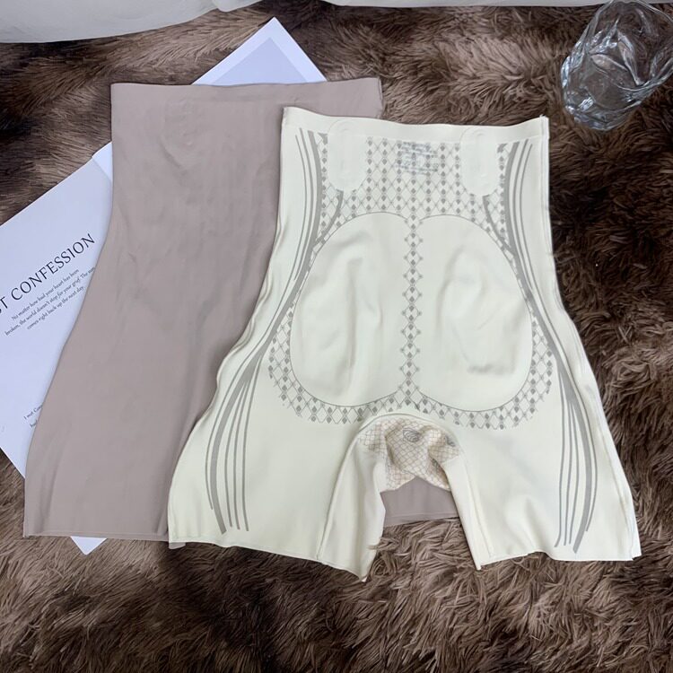 高腰收腹裤强力收小腹产后塑性翘臀收胯塑腰提臀无痕内裤女安全裤
