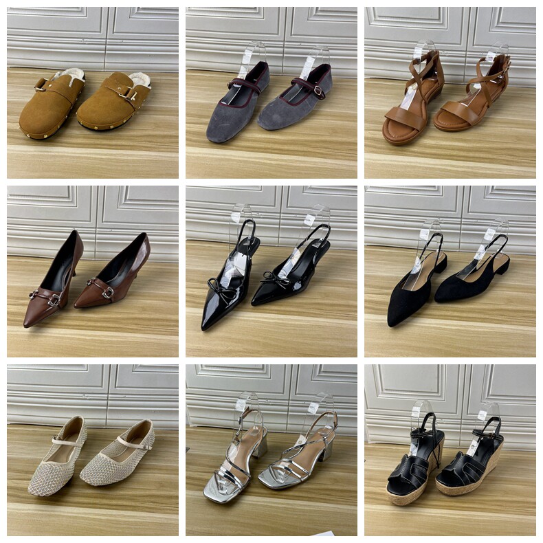 Lady Shoes外贸原单38.5-39码杂款凉鞋气质百搭舒适休闲浅口单鞋