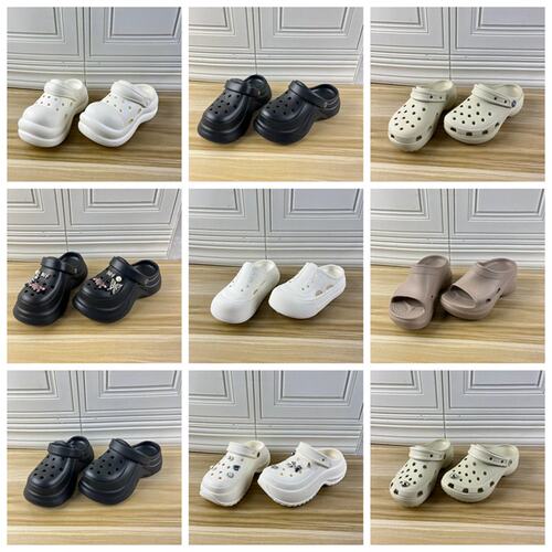 35-36码独码休闲厚底拖鞋洞洞鞋