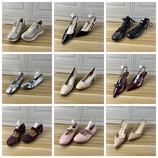 新舒适休闲百搭浅口单鞋 Lady 简约时尚 凉鞋 Shoes外贸原单40码 杂款
