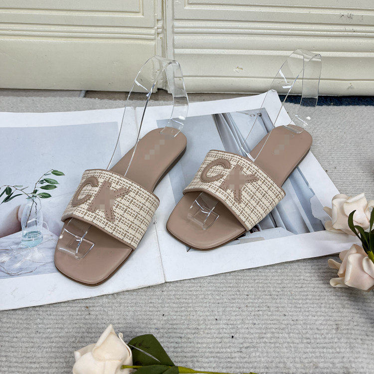 外贸原单女鞋新款时尚shoes方头编织面休闲日常百搭平底拖鞋凉鞋,女鞋,其他拖鞋,淘宝优惠券,粉丝福利购,淘宝优惠卷