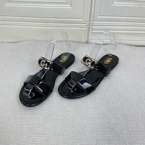 平底拖鞋时尚新款shoes金属扣带