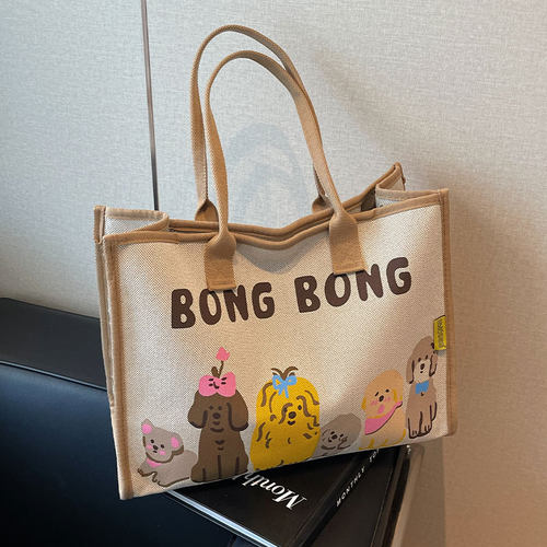 手提单肩妈咪包轻便通勤托特包