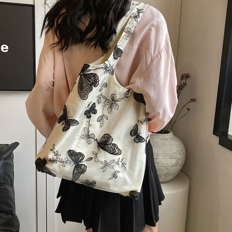 刺绣手提袋小众单肩腋下通勤包