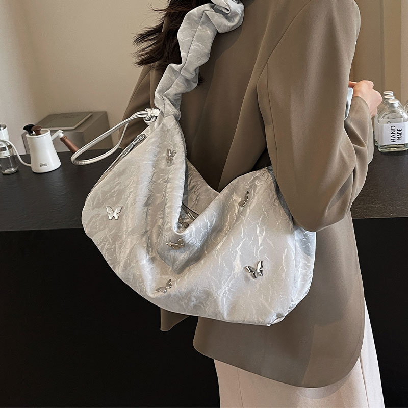 单肩腋下包百搭质感斜挎通勤包