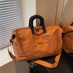 大容量短途旅行出差行李包女2026新款 轻便运动健身包收纳袋 潮时尚