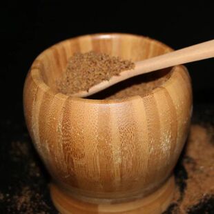 河北老家特产纯胡麻粉熟的小时候的胡麻盐亚麻籽粉面花卷今年新货