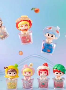 Letsvan熠起全明星每日维C系列萌粒mini盲盒手办潮玩盲盒手办