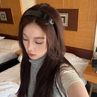 Bellar / larmood sweetheart 复古经典 法式爱心点钻 晕染发箍