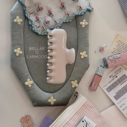 Bellar泡芙云朵立体质感盘发抓夹