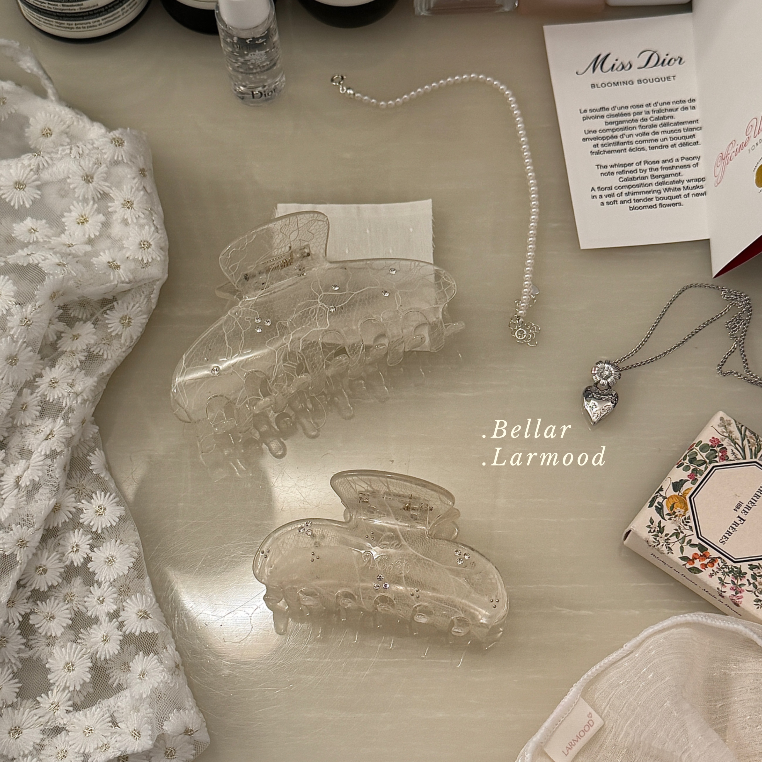 Bellar原创vintage蕾丝发夹