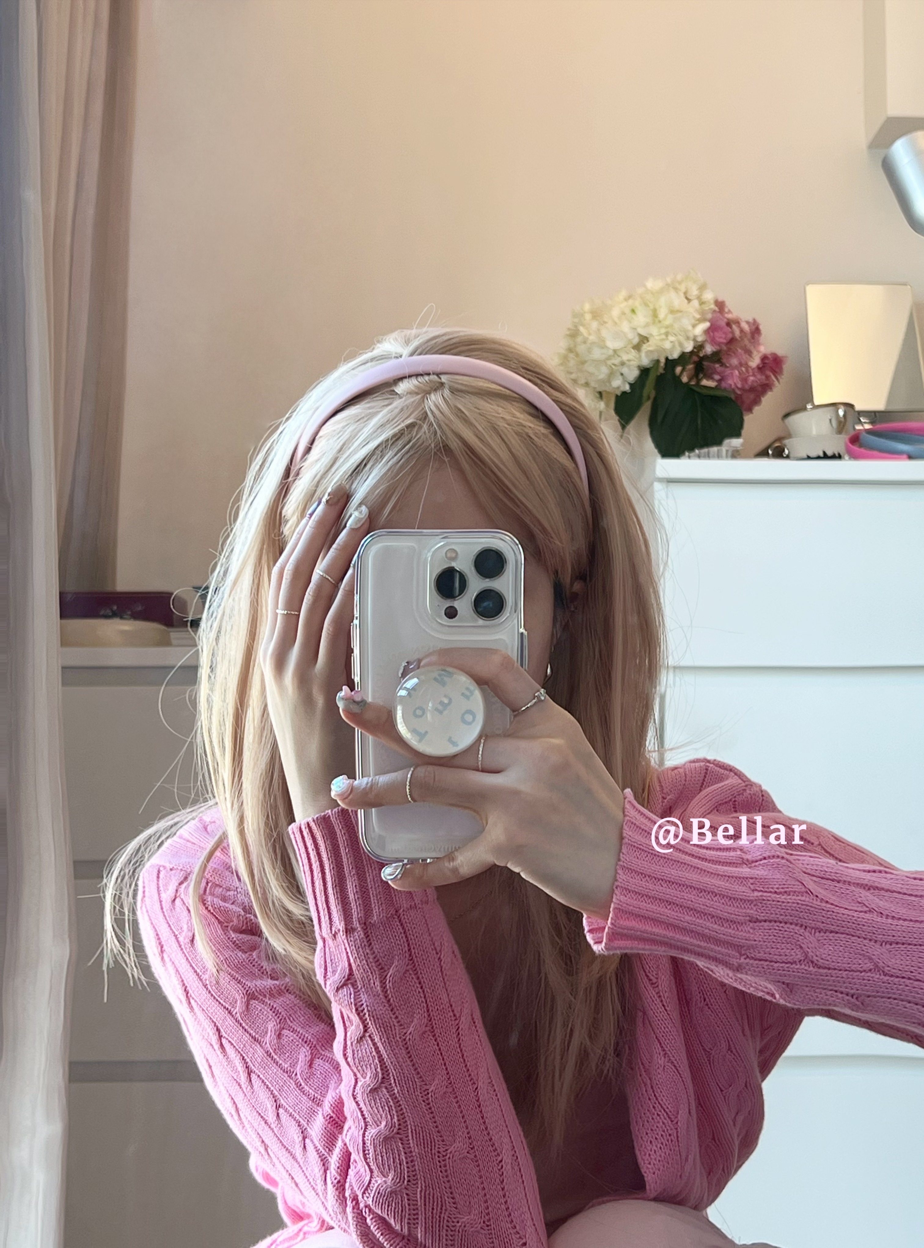 Bellar发箍pu皮质复古甜美