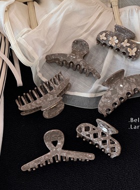 Bellar / larmood  vintage latte  棉花糖拿铁系列 盘发抓夹多款