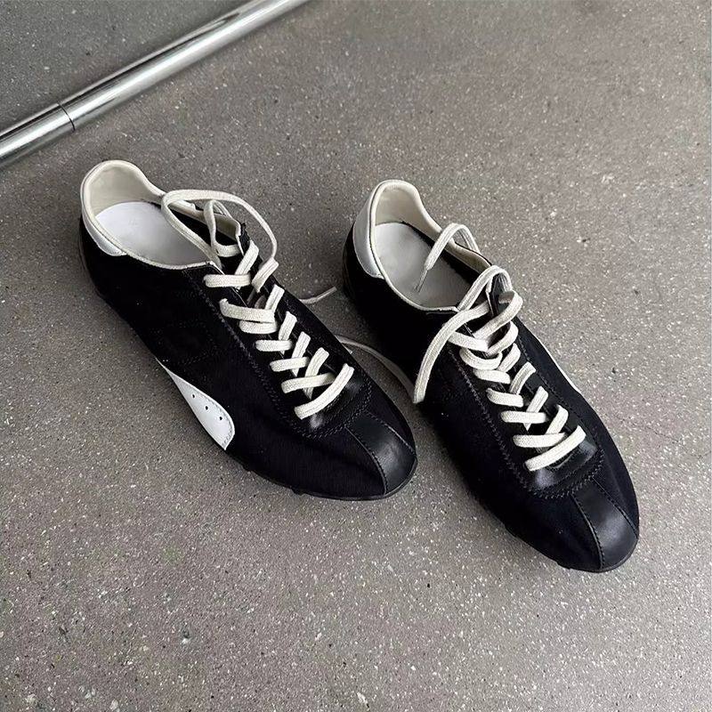 复古帆布鞋阿甘平底休闲鞋