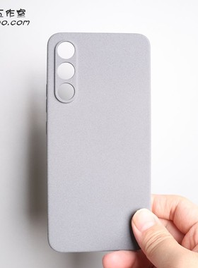 21Note适用魅族21手机壳MEIZU20Classic粗磨砂软壳20Pro保护套lucky08纯灰色简约岩砂绒毛耐脏18s全包精孔18X