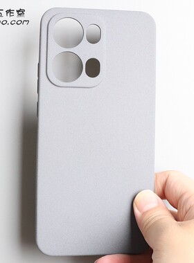 岩砂软壳适用OPPOReno13手机壳Reno13Pro保护套磨砂防指纹全包摄像头防摔防滑简约硅胶网红ins风纯灰色男女款