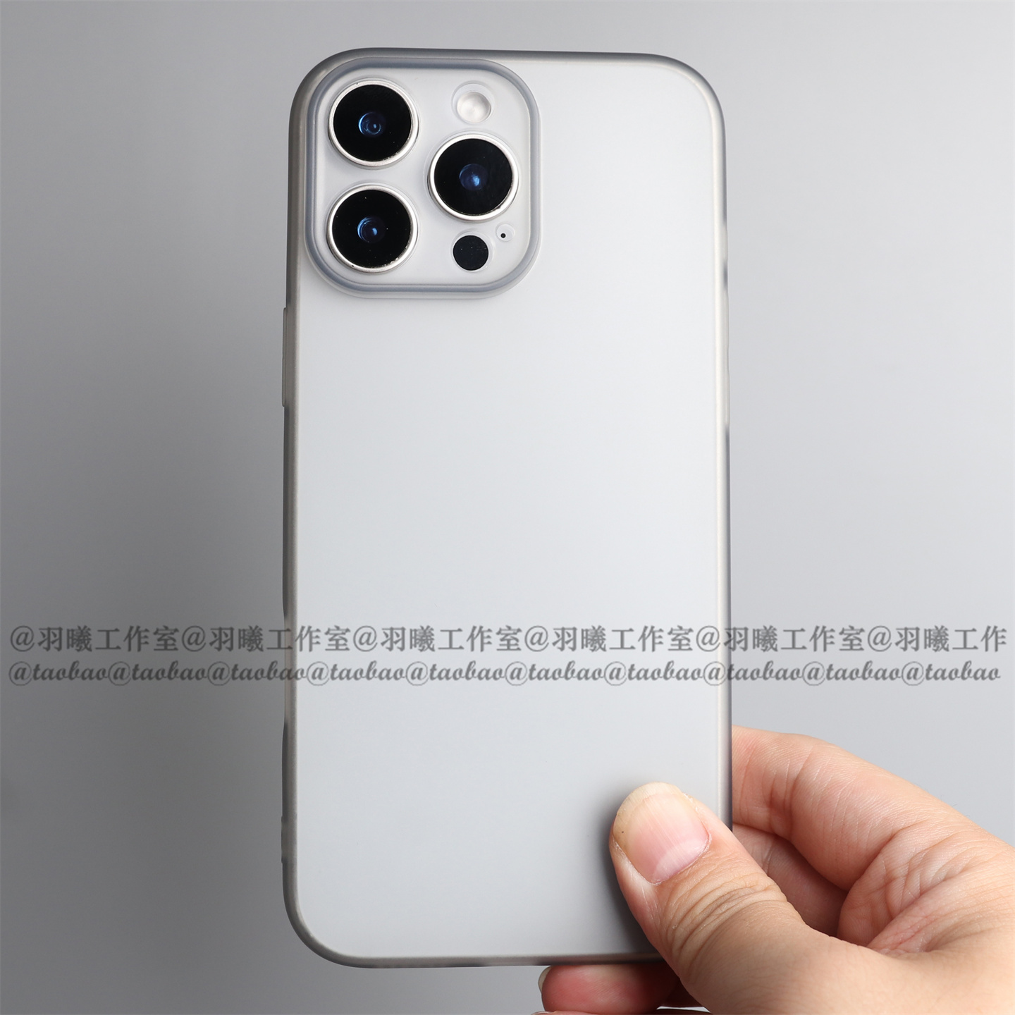 简约磨砂透灰色适用iPhone16ProMax手机壳苹果16Pro保护套17Air全包镜头按键15半透明14硅胶tpu软壳13裸机感