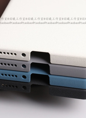 ins冷淡风颗粒粗糙细磨岩砂硬壳适用红米Note14Pro+手机壳古董白色Turbo4全包圆边Note13防指纹Note15简约12