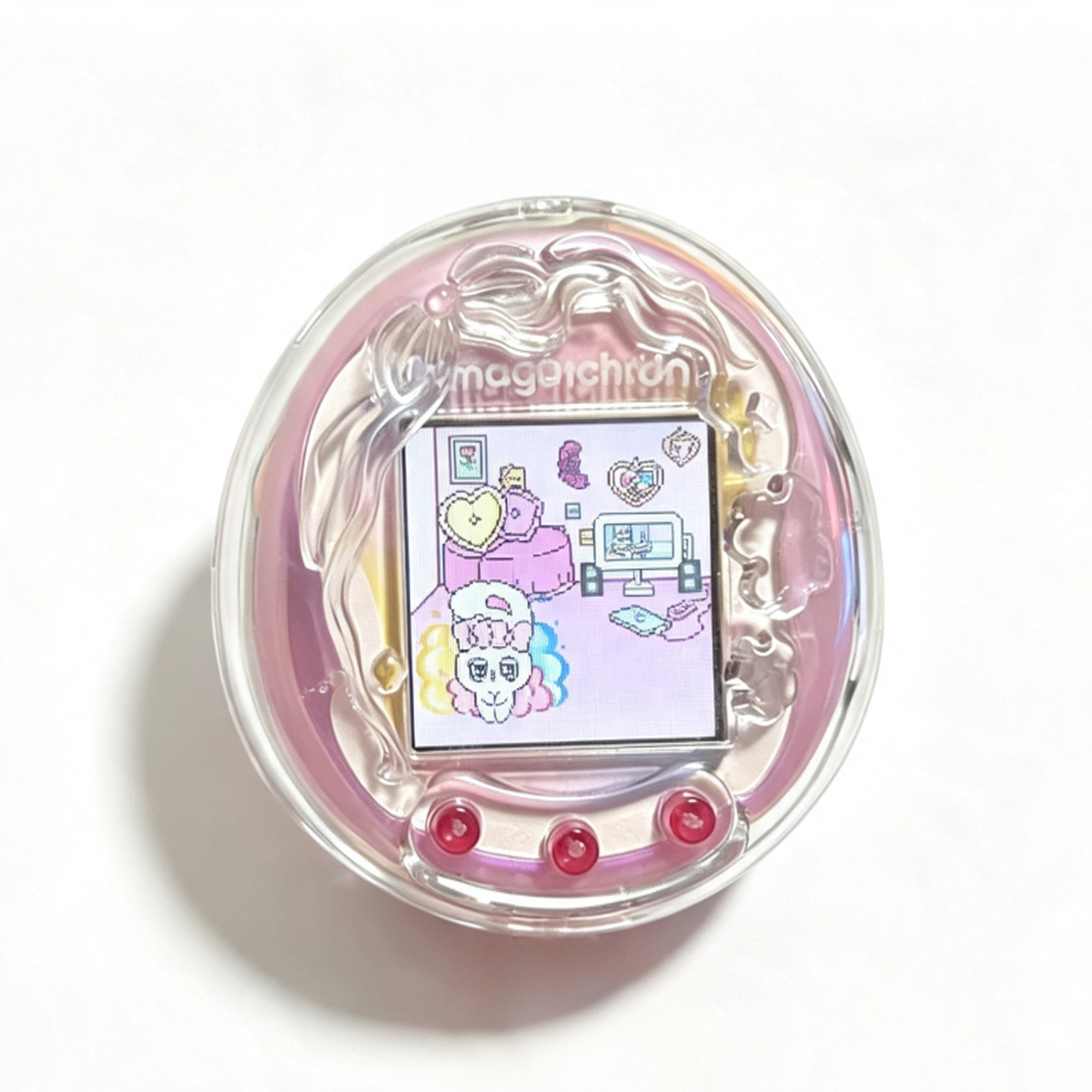 拓麻歌子Uni蝴蝶结保护套tamagotchi宠物机创意卡通可爱女生防摔图片