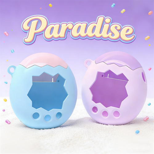 适用拓麻歌子tamagotchi欢乐园保护套Paradise防摔卡通彩色壳可爱