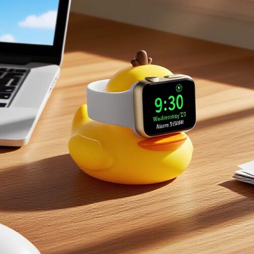 适用于AppleWatch苹果手表充电支架防滑硅胶磁吸无线充电底座