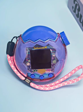 适用tamagotchi拓麻歌子paradise欢乐园电子宠物透明硬保护替换壳