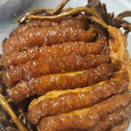 梅州市梅县丙村梅菜扣肉茶树菇扣肉客家当地风味土特产