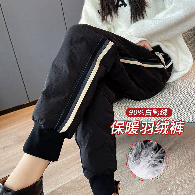 时尚款羽绒裤女冬季外穿2