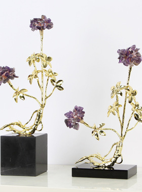 样板间轻奢电视柜摆件现代客厅玄关酒柜装饰品好寓意乔迁新居礼品