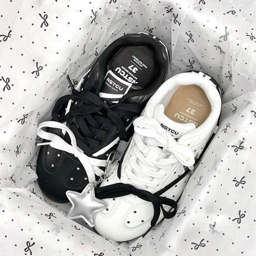 NSTCU星星德训小白鞋子