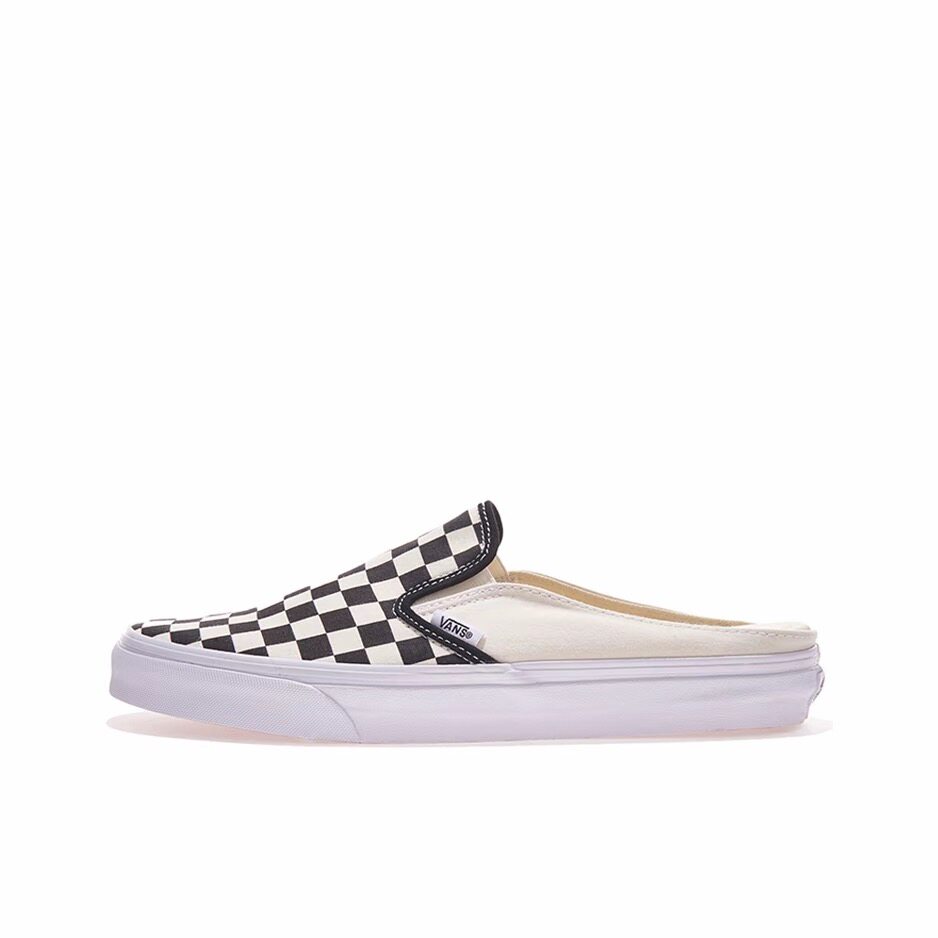 Vans 时尚帆布 经典夏季包裹性低帮板鞋男女同款 黑白VN0004KTEO1图片