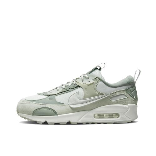 Nike Air Max 90舒适百搭 耐磨低帮生活休闲鞋女款绿白DM9922-105