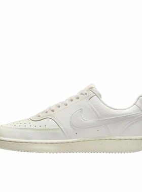 Nike Court Vision 板鞋 复古缓震抓地帆白色 JL DH3158-110