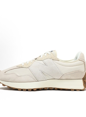 NB 327 复古耐磨低帮运动休闲鞋 男女同款 米黄 MS327RC BL仓