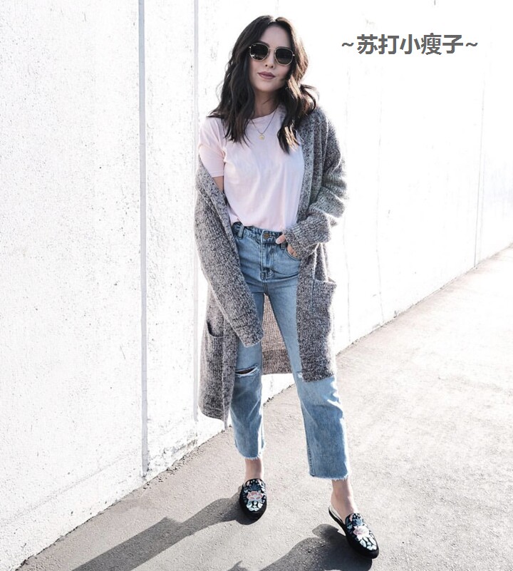 3件9.5折包邮 现货 Everlane 女士经典基础款纯棉纯色圆领短袖T恤