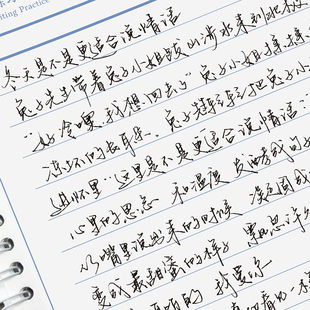 院长是大哥男女学生手写漂亮练字帖励志语录描红临摹练字本