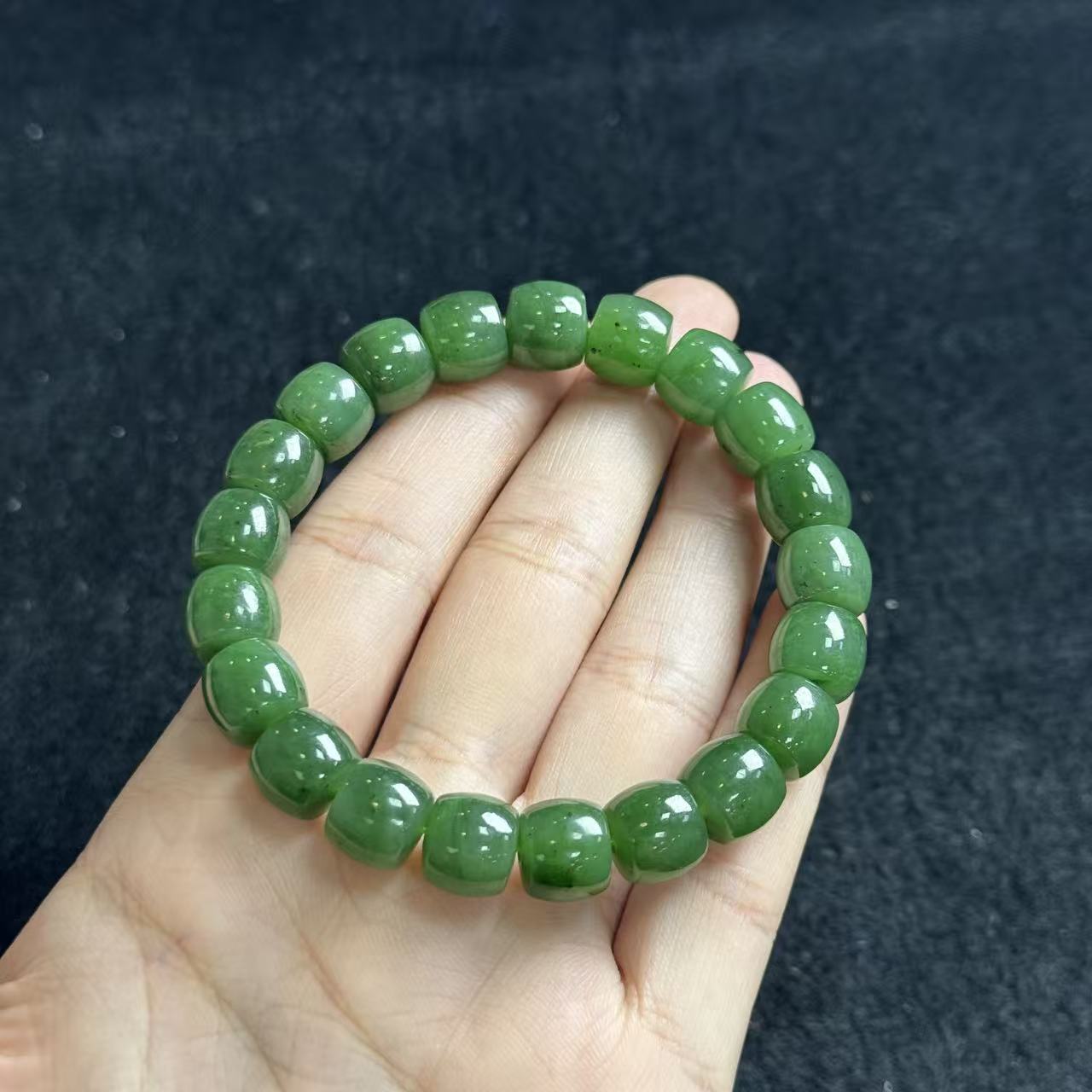 和田玉手串约10mm,多样性发货-T明,B4316