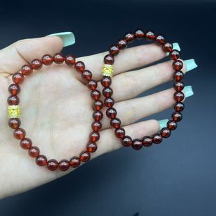 S优 多样性发货 Y500 约7mm 石榴石手串
