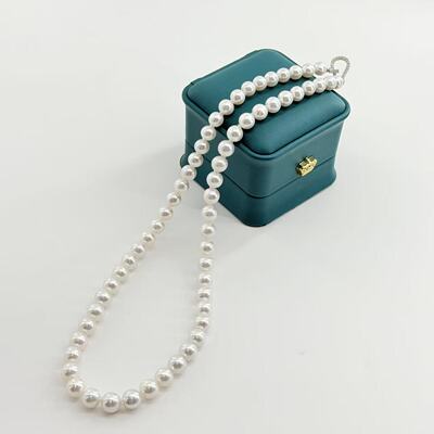 S925银淡水珍珠项链-约6mm-多样性发货- Y集-V1164