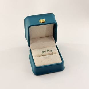 YY王 多样性发货 V23 约4mm 祖母绿戒指