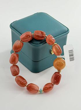 南红（玛瑙）DIY单圈手串-约9mm-多样性发货-H祥-V588