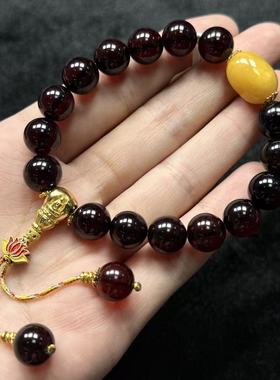 血珀手串-约10mm-多样性发货-H腾B1824