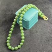 Y欣 多样性发货 V129 约10mm 和田玉项链