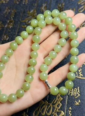 和田玉项链-约10mm-多样性发货-FZ红- A6424