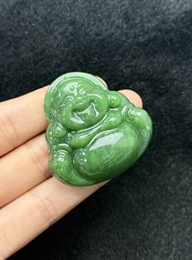 和田玉佛公吊坠-约44*43*11mm-多样性发货- M罗- A2637