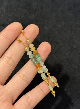 S925翡翠耳饰-约5mm-多样性发货-H春-A2360