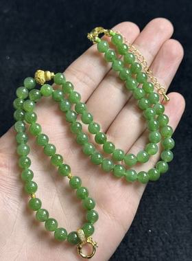 和田玉项链 约6mm 多样性发货-Y欣 B4213