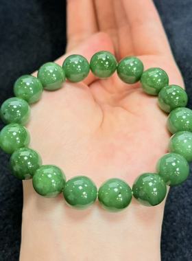 和田玉手串-约12mm-多样性发货- C苪- A4275