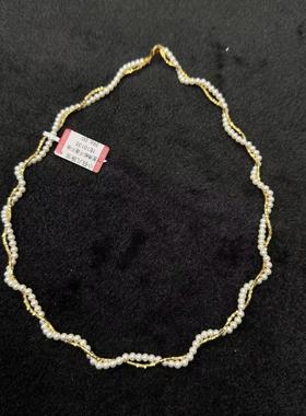 贝珠项圈，约3mm多样性发货-，自家YE10135，B7303，k7