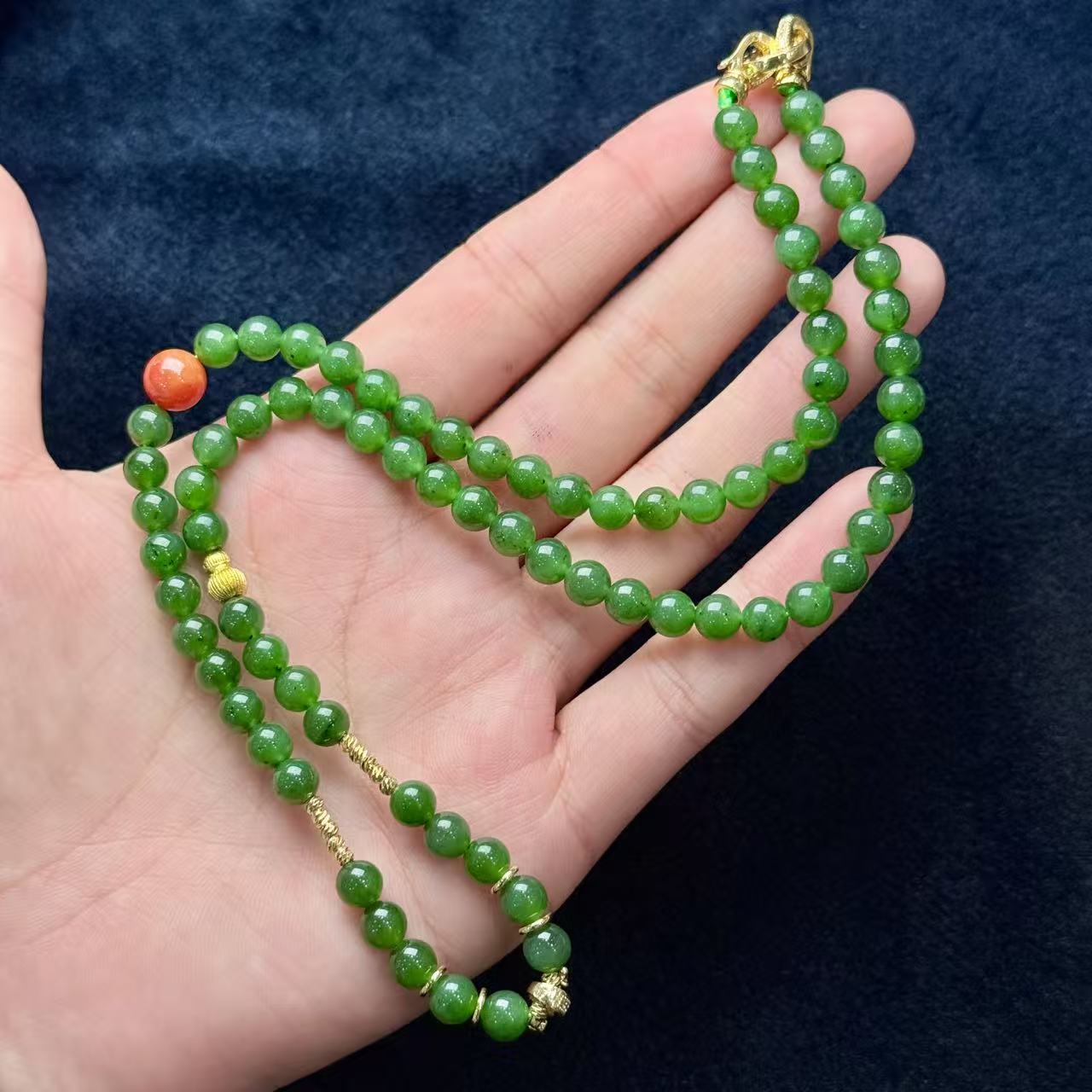 和田玉DIY万能链-约5mm-多样性发货- Y欣- A4551